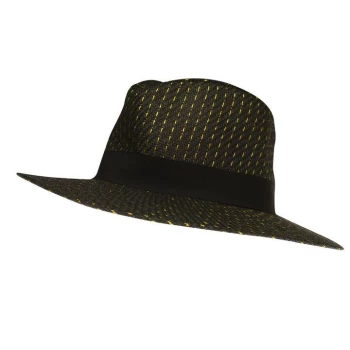 Image of Biba Metallic Fedora - Black