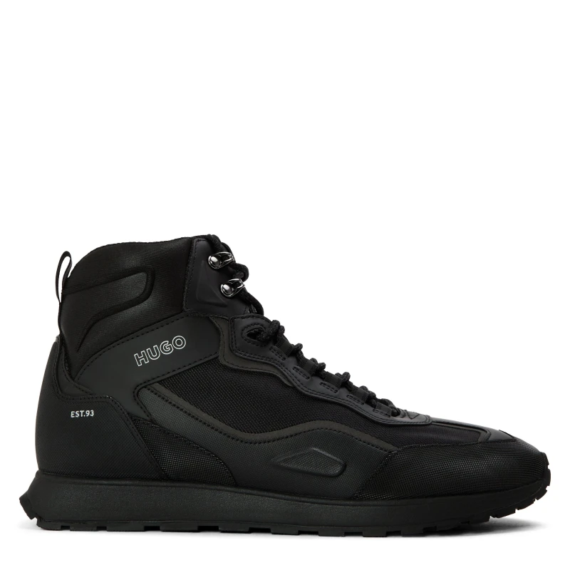 Image of Hugo Icelin Hito Mepu 10266636 01 High-Top Trainers Mens Black male 11 (45)