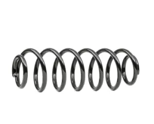 Image of RIDEX Coil spring Rear Axle 188C0766 Suspension spring,Springs VW,GOLF VI (5K1)