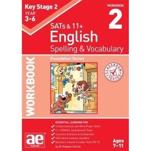 Image of KS2 Spelling & Vocabulary Workbook 2 Foundation Level Paperback / softback 2018