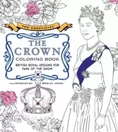 image of unofficial the crown coloring book british royal designs for fans of the sh