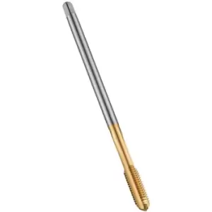 Image of E610 M10X1.50MM HSS-E Metric Straight Flute Long Shank Machine Tap - TiN Coated ISO 2283
