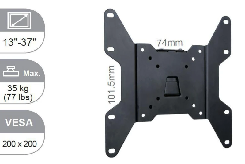 Image of Vivolink VLMW1337 TV mount/stand 94cm (37") Black