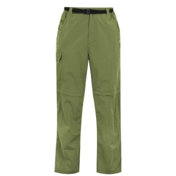 image of Karrimor Aspen Zip Off Trousers Mens - Green