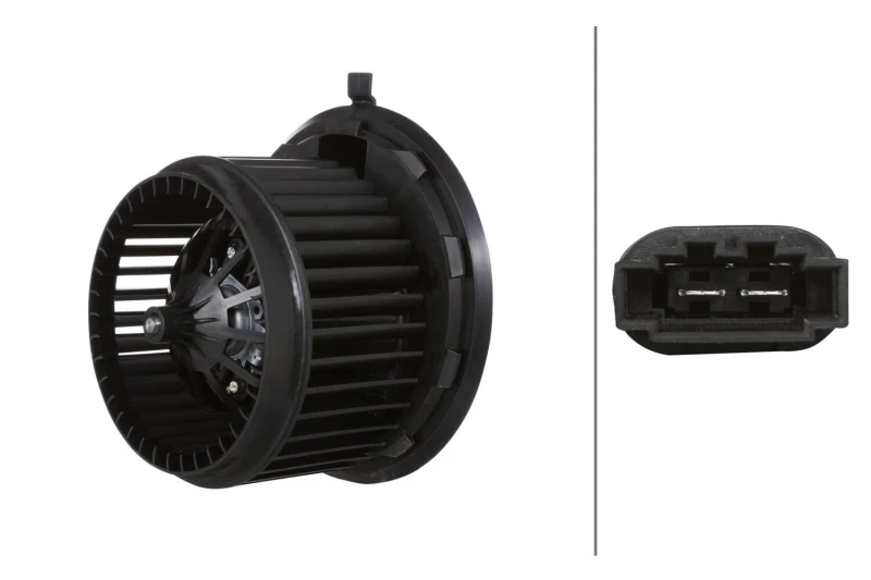 Image of HELLA Blower motor HELLA 8EW 366 400-661