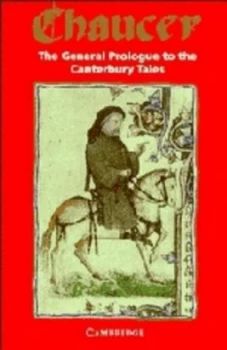Image of The General Prologue to the Canterbury Tales by Geoffrey Chaucer Paperback