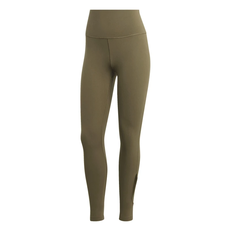 Image of adidas Yoga Studio Wrapped 7/8 Leggings Womens - Green Green 2XS