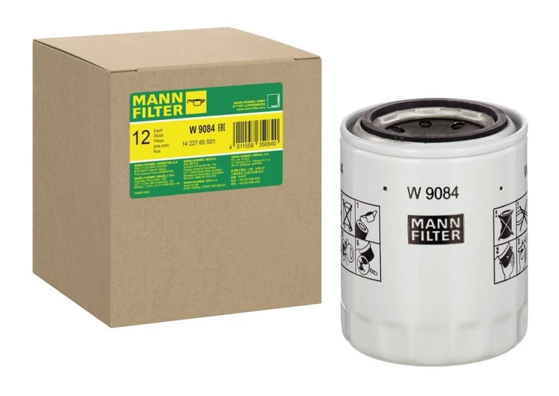 Image of MANN-FILTER Oil filter MANN-FILTER W 9084