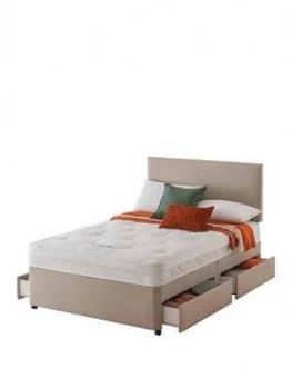 image of Layezee Made By Silentnight Fenner Bonnel Ortho Divan Bed With Storage Options