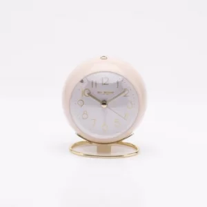 Image of WILLIAM WIDDOP Cool Grey Metal Alarm Clock