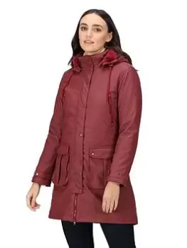 image of Regatta Fabrienne Jacket - Red, Size 12, Women