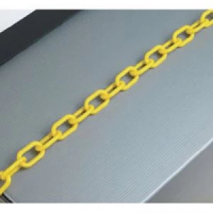 image of Slingsby Plastic 8mm Yellow Chain 360076