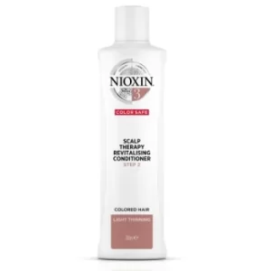 image of Nioxin SYS3 Scalp Therapy Revitalising Conditioner for Colored Hair with Light Thinning 300ml