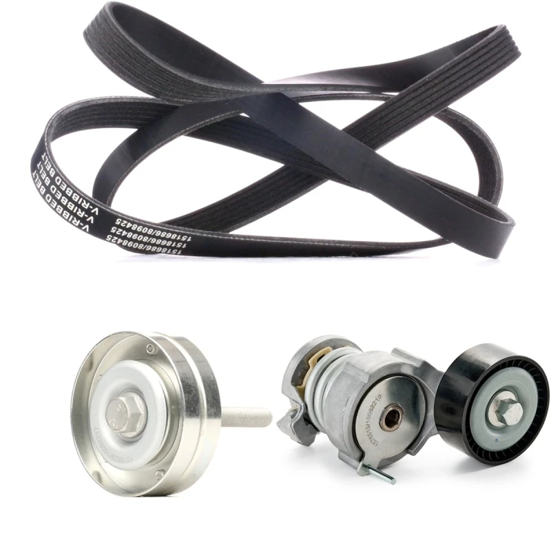 Image of RIDEX 542R0159 V-ribbed belt set V-Ribbed Belt Set (542)