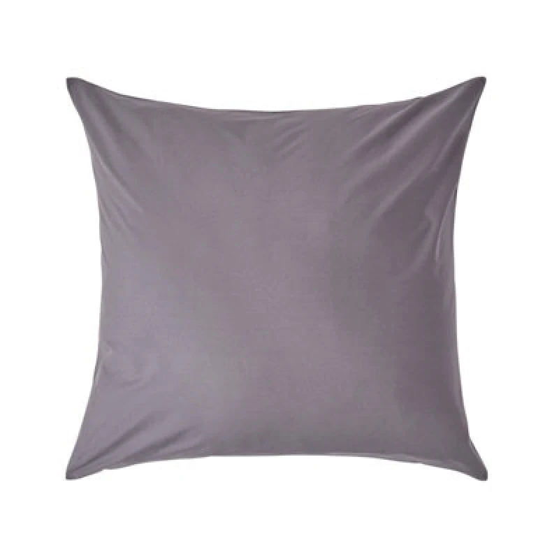 Image of Homescapes Continental Egyptian Cotton Pillowcase 200 TC, 80 x 80cm Dark Grey