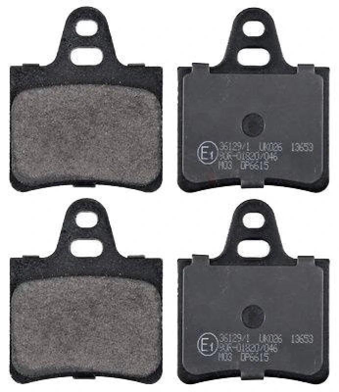 Image of A.B.S. 36129/1 Brake pad set without integrated wear sensor Brake Pad Set,disc brake (402)