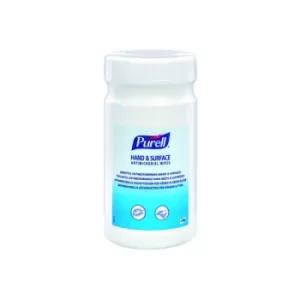 image of Purell Hand/Surface Antimicrobial Wipes Tub (Pack of 200) 92200-06-EEU