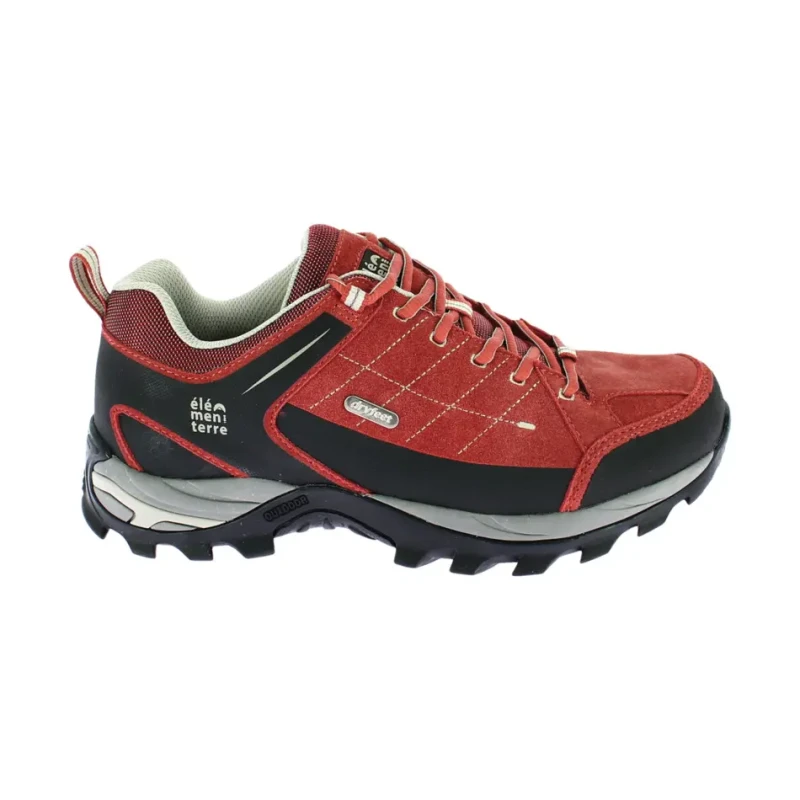 Image of Low-top hiking boots Elementerre Sonora Low EV Rouge Unisex 40