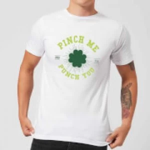 Image of Beershield Pinch Me And Ill Punch You T-Shirt - White - XXL