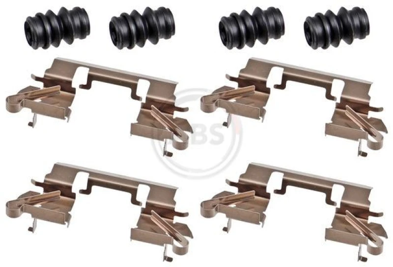 Image of A.B.S. Brake pad fitting kit A.B.S. 1987Q