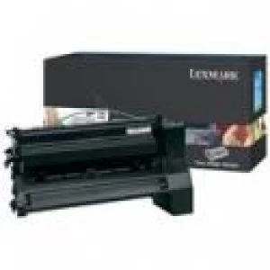 image of Lexmark C782X2KG Black Laser Toner Ink Cartridge