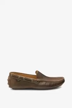 Image of 'Donington' Suede Driving Shoes