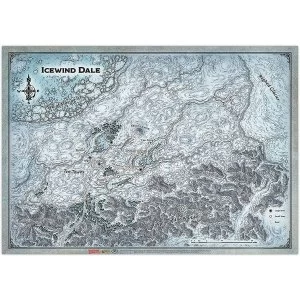 Image of Dungeons & Dragons Icewind Dale Map - (31x21)
