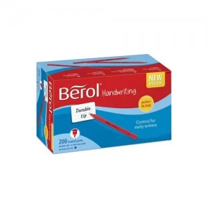 image of Berol Handwriting Pen Blue Pack of 200 2056779