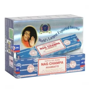 Image of Sai Baba Nagchampa Incense Sticks by Satya