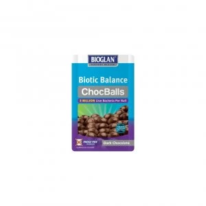 image of Bioglan Biotic Balance Chocballs Dark Chocolate for Adults 30 Servings