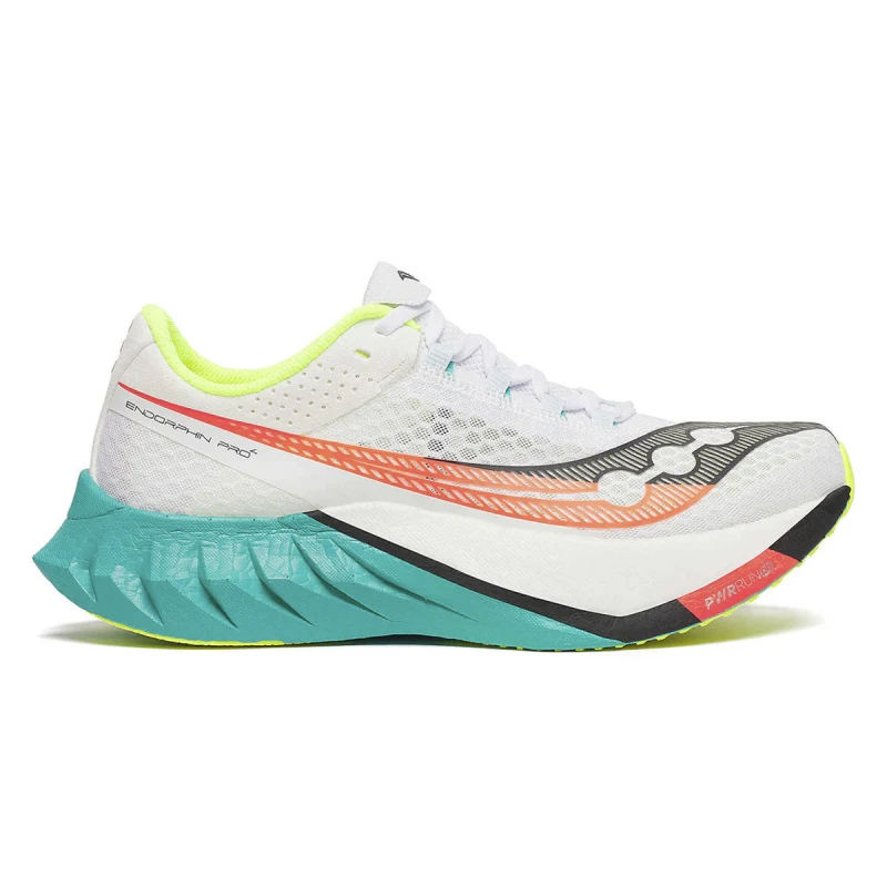 Image of Saucony Saucony Endorphin Pro 4 Mens White/mutant - WHITE/MUTANT / 7 / Standard