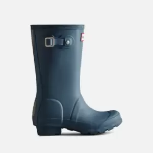 Image of Hunter Original Kids Wellington Boots - Borrowed Blue - UK 2 Kids