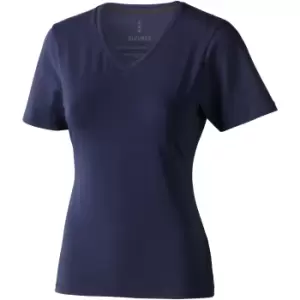 image of Elevate Womens/Ladies Kawartha Short Sleeve T-Shirt (XS) (Navy)