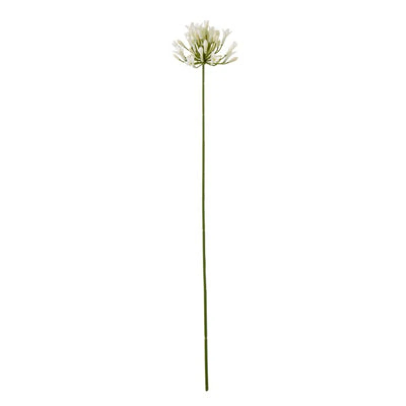 Image of Hill Interiors Agapanthus Artificial Flower Spray Cream (One Size)
