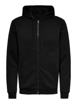 ONLY & SONS Sweatshirt Hoodie Men Black