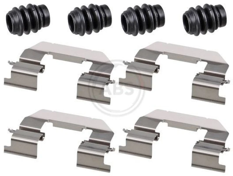 Image of A.B.S. Brake pad fitting kit A.B.S. 1938Q