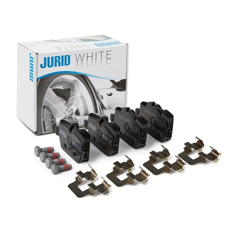 Image of JURID 573136JC Brake pad set prepared for wear warning indicator, PREMIER Ceramic Brake Pad Set,disc brake (402)