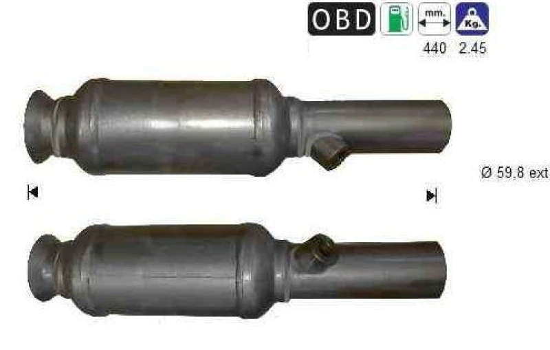 Image of Catalytic converter VEGAZ RK-905