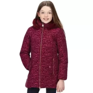 image of Regatta Girls Branwen Long Padded Insulated Hooded Coat 11-12 Years - Chest 75-79cm (Height 146-152cm)