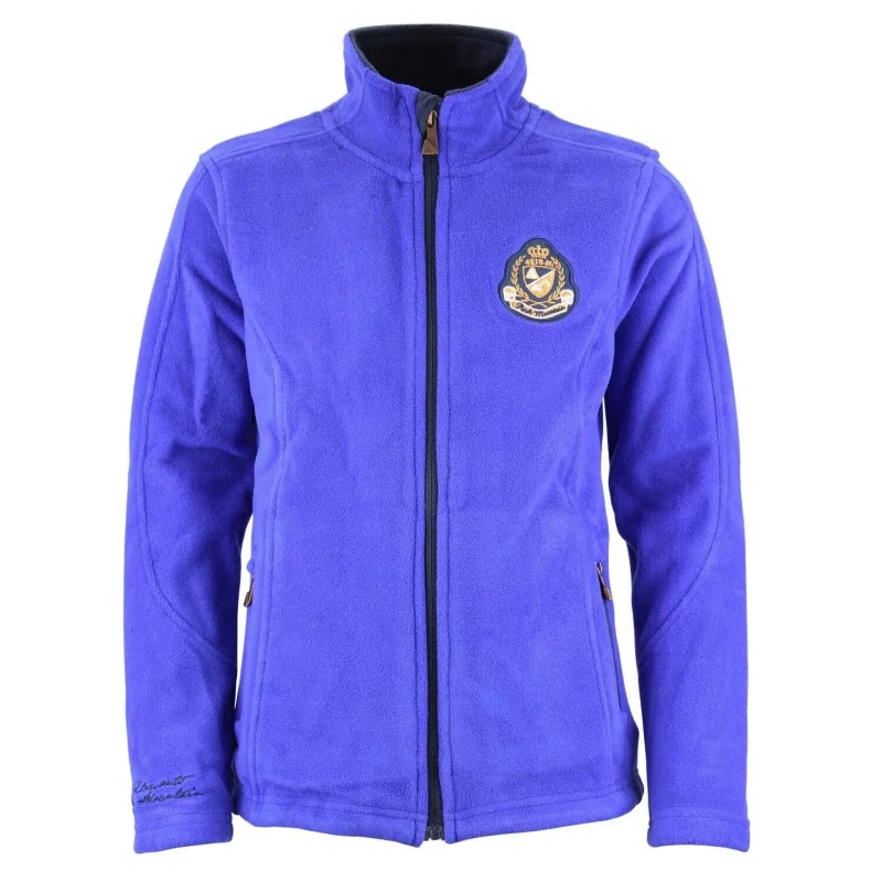 Image of Peak Mountain Girl's fleece jacket Peak Mountain Gasak Bleu Female 16 ans GASAK/AF-BLEU