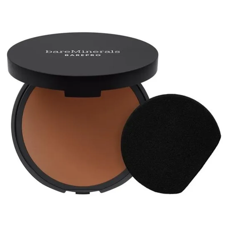 Image of bareMinerals BAREPRO 24HR Skin-Perfecting Powder Foundation Deep 60 Cool