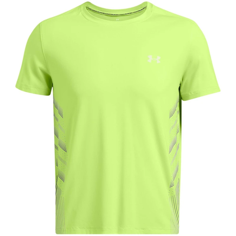 Image of Under Armour Launch Elite Graphic T-Shirt. Mens - Green Green S