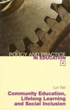 Image of Community Education Lifelong Learning and Social Inclusion by Tett Lyn Paperback