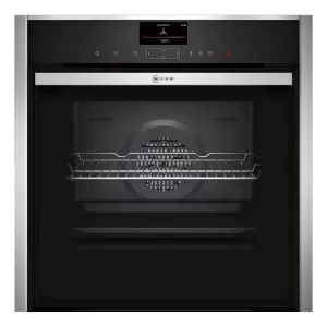 image of Neff B47VS34H0B 71L Integrated Electric Single Oven