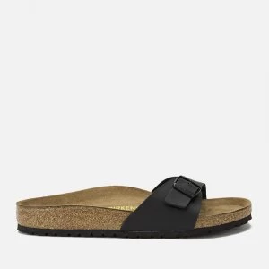 image of Birkenstock Womens Madrid Single Strap Sandals - Black - EU 38/UK 5