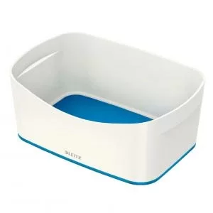 image of Leitz MyBox WOW Storage Tray W 246 x H 98 x D 160 mm. Whiteblue