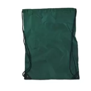 Image of United Bag Store Drawstring Bag (One Size) (Dark Green)