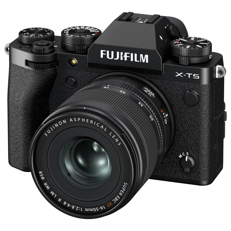 Image of Fujfilm Fujifilm X-T5 Mirrorless Camera with 16-50 Lens - Black