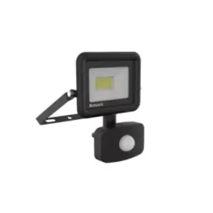 Kosnic Rhine II, LED Flood Light 50W with PIR Sensor 3000K Black - RHI50-W30/S