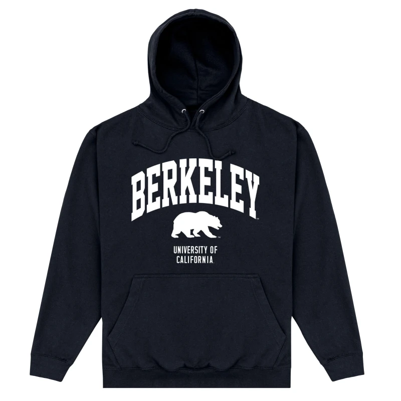 Image of Berkeley Mens Bear Hoodie in Black Size: 3XL Black Male 3XL